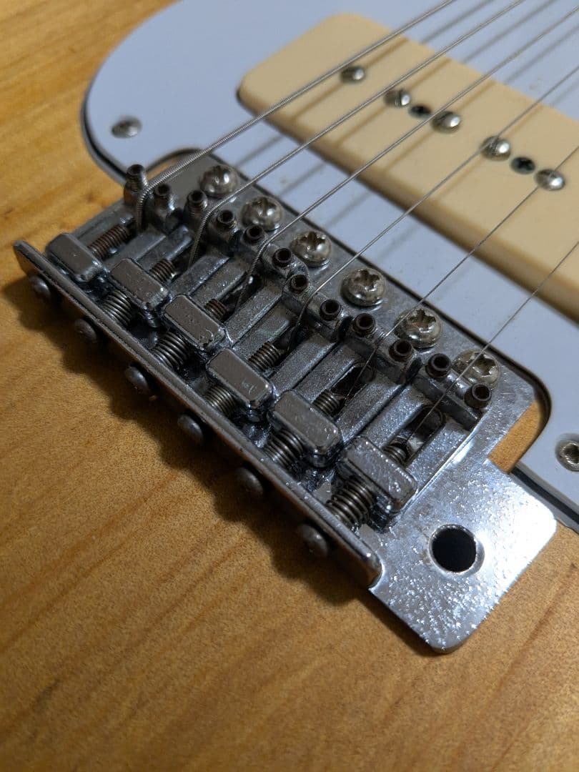 スキャロップ加工P90FenderネックEシリアルコンポーネント