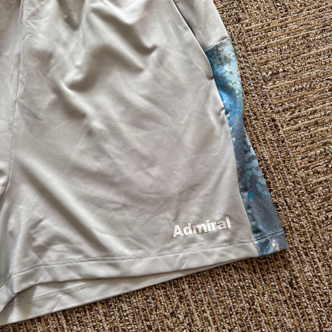 Admiral グレー ハーフパンツ　サイドライン
