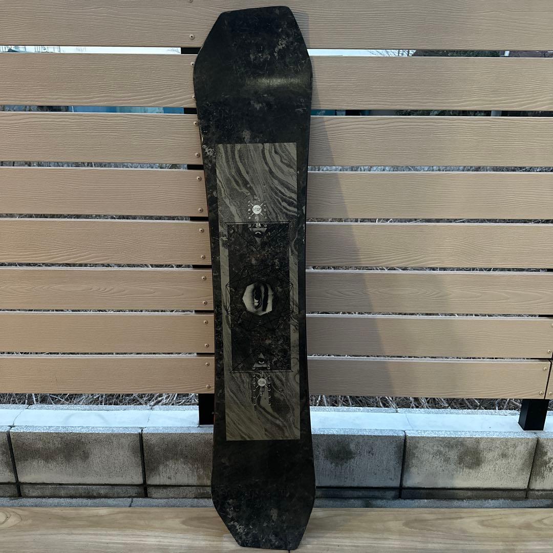 最終値下げ！RIDE スノーボード 赤 目のデザイン