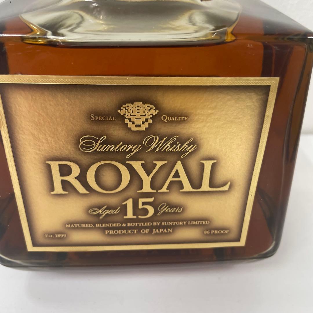 未開封　サントリーローヤル15年　 ゴールドラベル　750ml