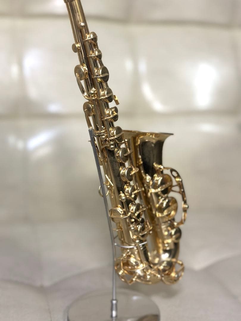 サンライズサウンドハウス ミニチュア楽器 アルトサックス 1/4 ゴールド