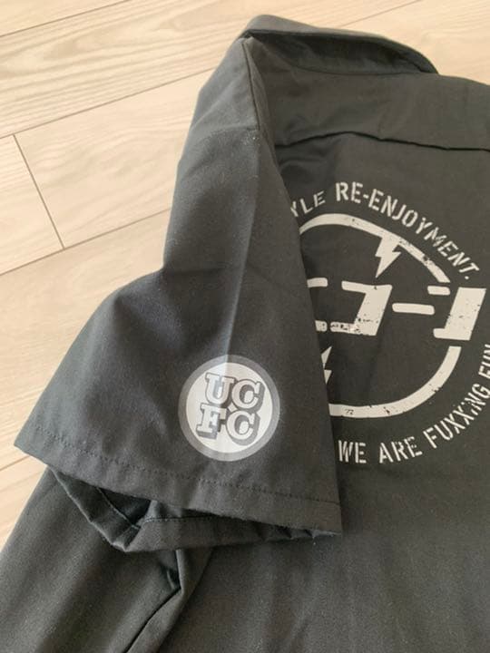 ユニコーン ファンクラブ限定ワークシャツ！ブラック　XLサイズ　奥田民生