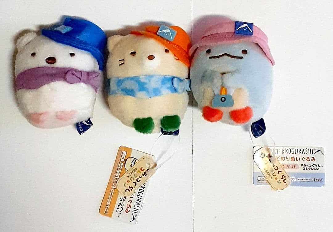 すみっコぐらし ぶらさげぬいぐるみ、てのりぬいぐるみまとめ売り10点