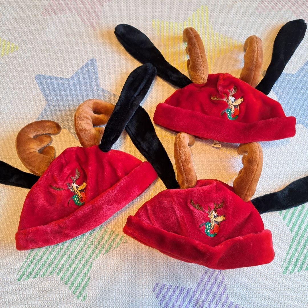 プルート　ファンキャップ　帽子　東京ディズニーリゾート　クリスマス風