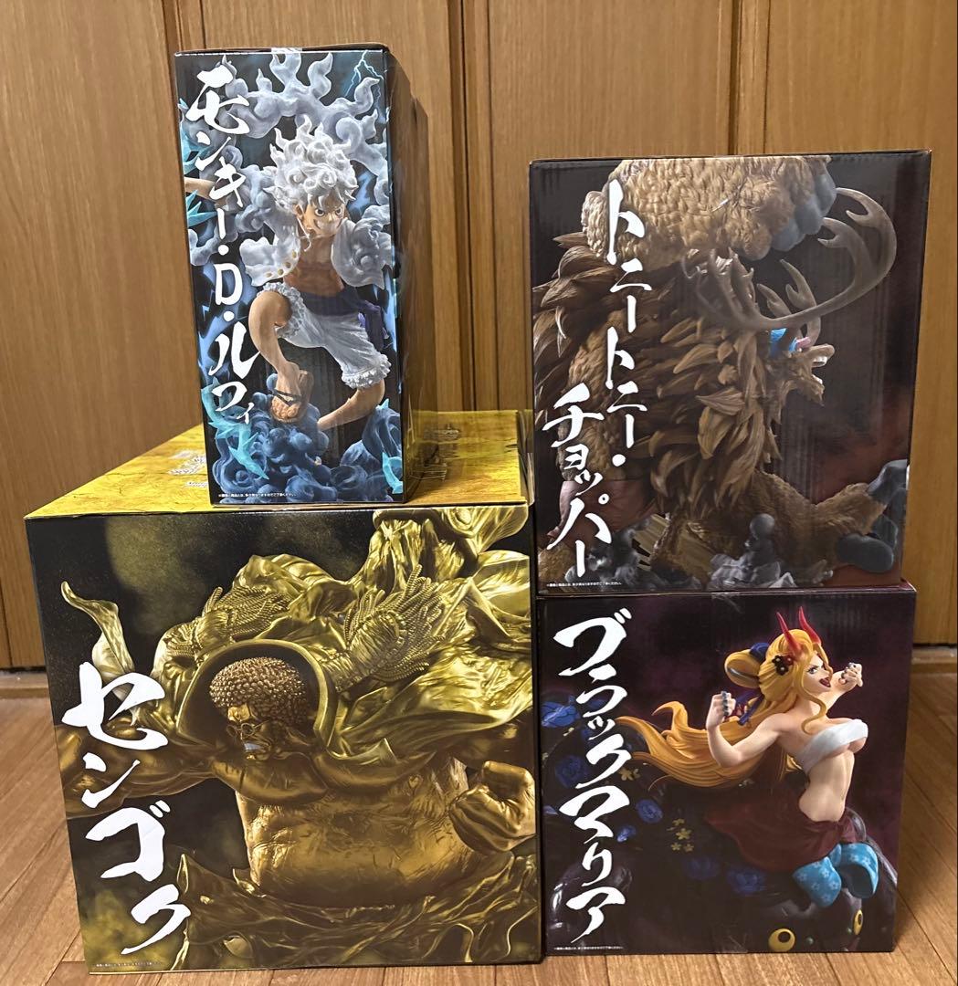 ワンピース 一番くじ 悪魔を宿す者達 A B D ラストワン賞 フィギュア 4体