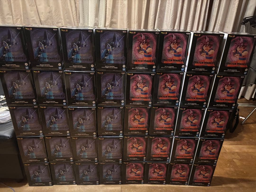 ドラゴンボール超　MATCH MAKERS ビルス、超サイヤ人ゴッド孫悟空3