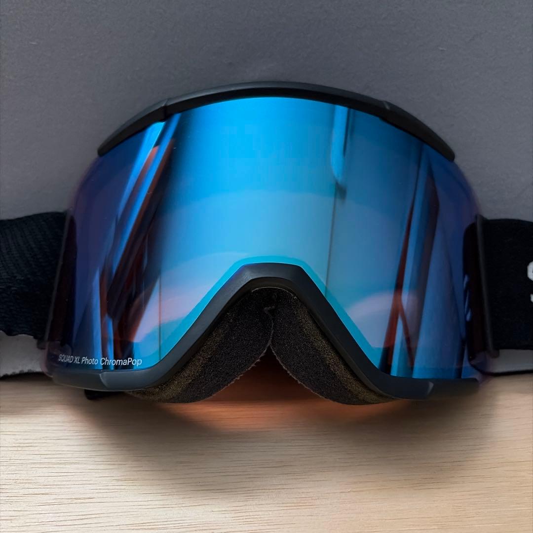 SMITH SQUAD XL ブラック 調光レンズ レンズ3枚