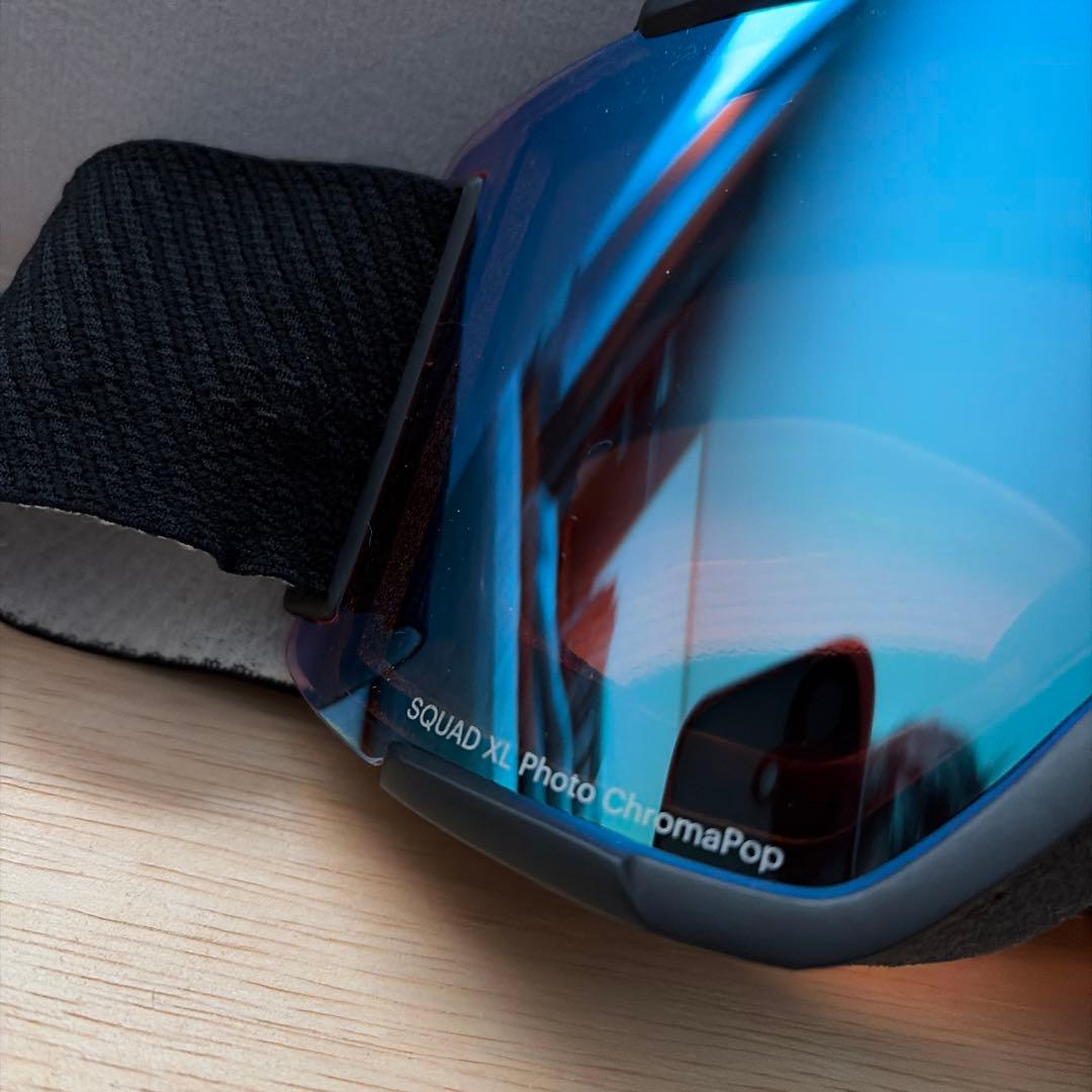 SMITH SQUAD XL ブラック 調光レンズ レンズ3枚