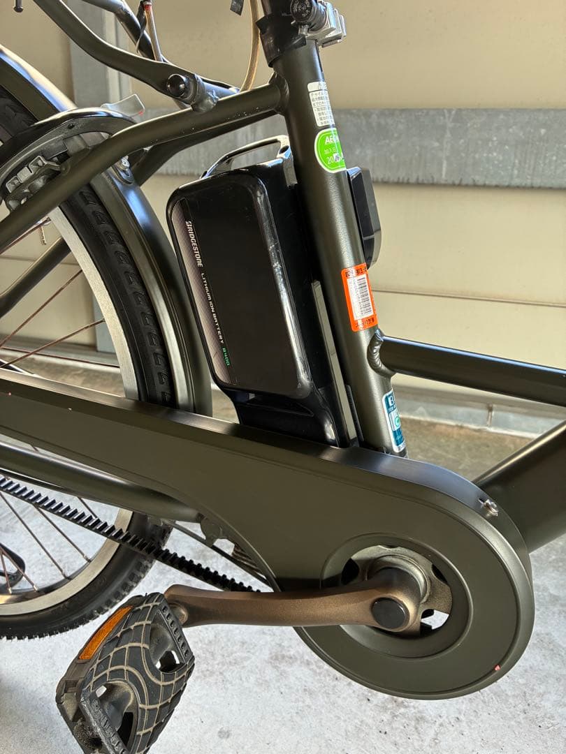 ステップクルーズ 電動アシスト自転車 マットカーキ　手渡し限定