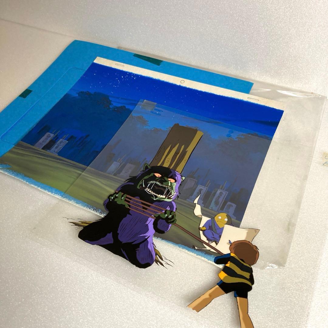 ゲゲゲの鬼太郎　セル画　水木しげる　初期　当時物　レア　セルシート　アニメ