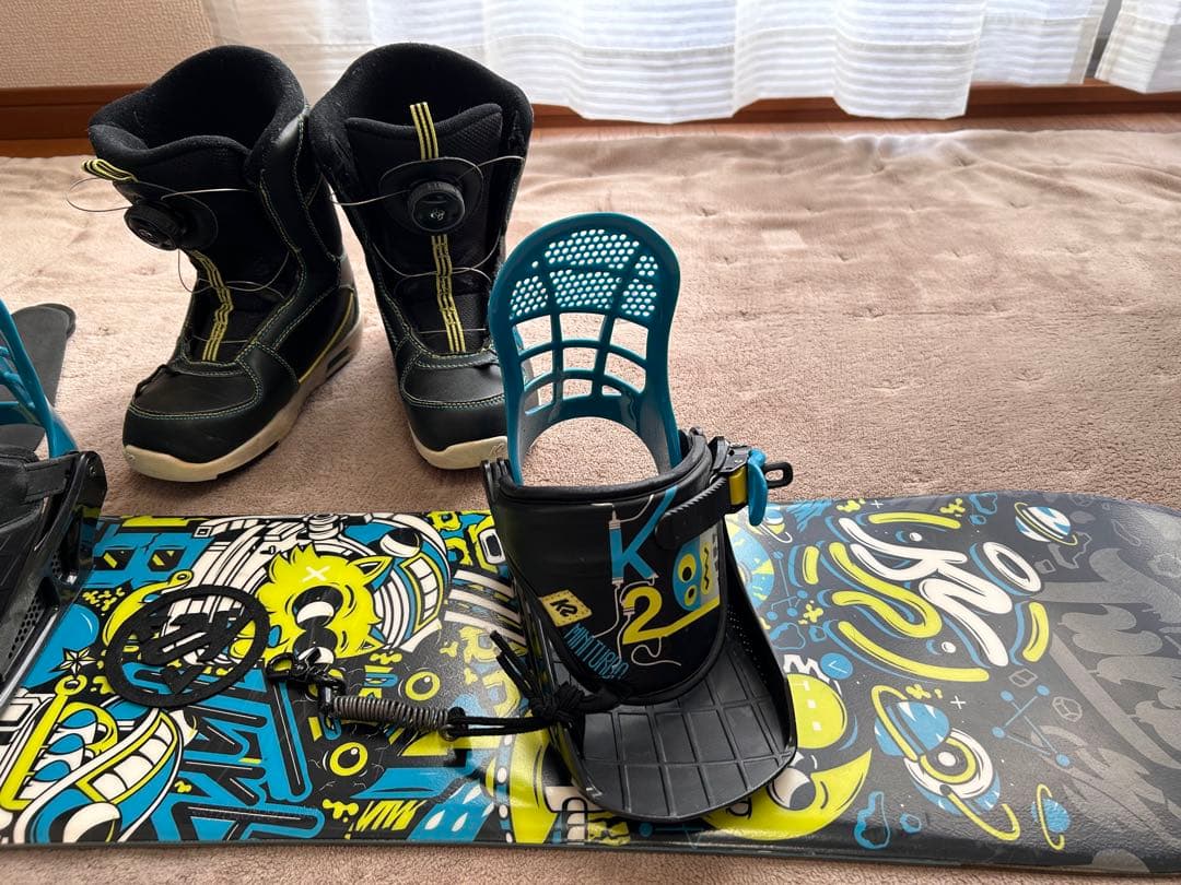K2 スノーボード110 3点セット