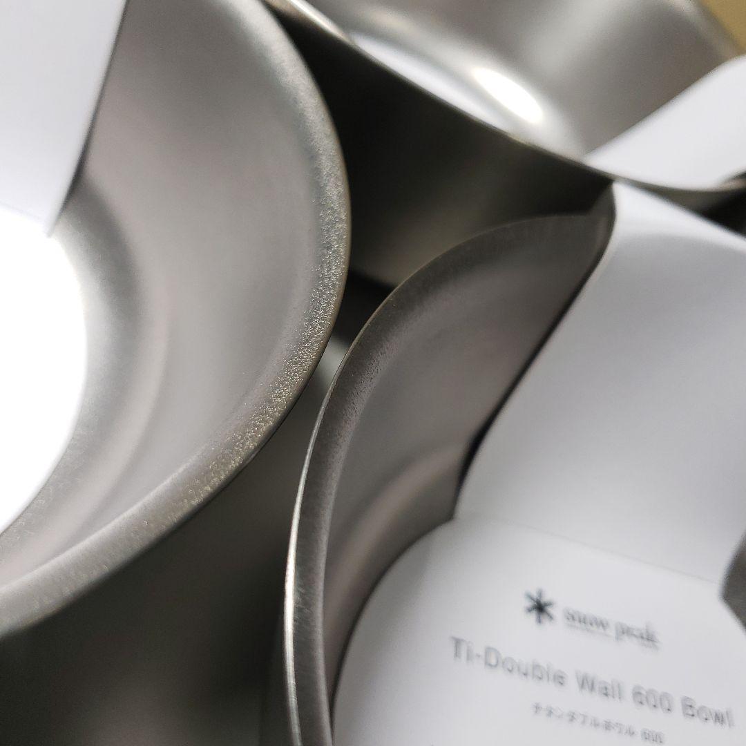 G143　新品未使用　 Speakスノーピーク チタンダブルボウル600
