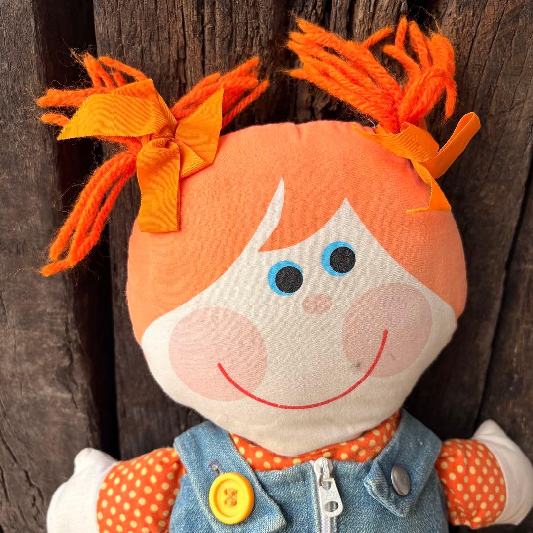 【1970s vintage】PlaySkool 人形 女の子 ぬいぐるみ