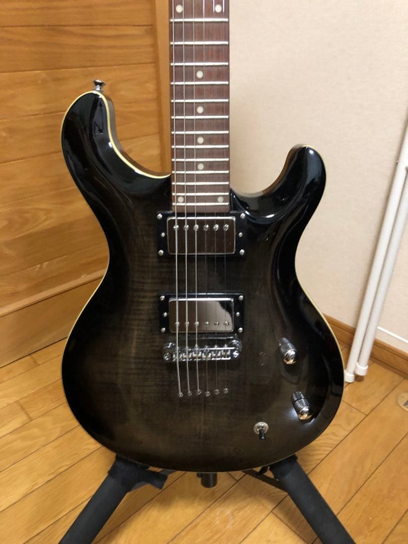 gfc エレキギター　ブラック