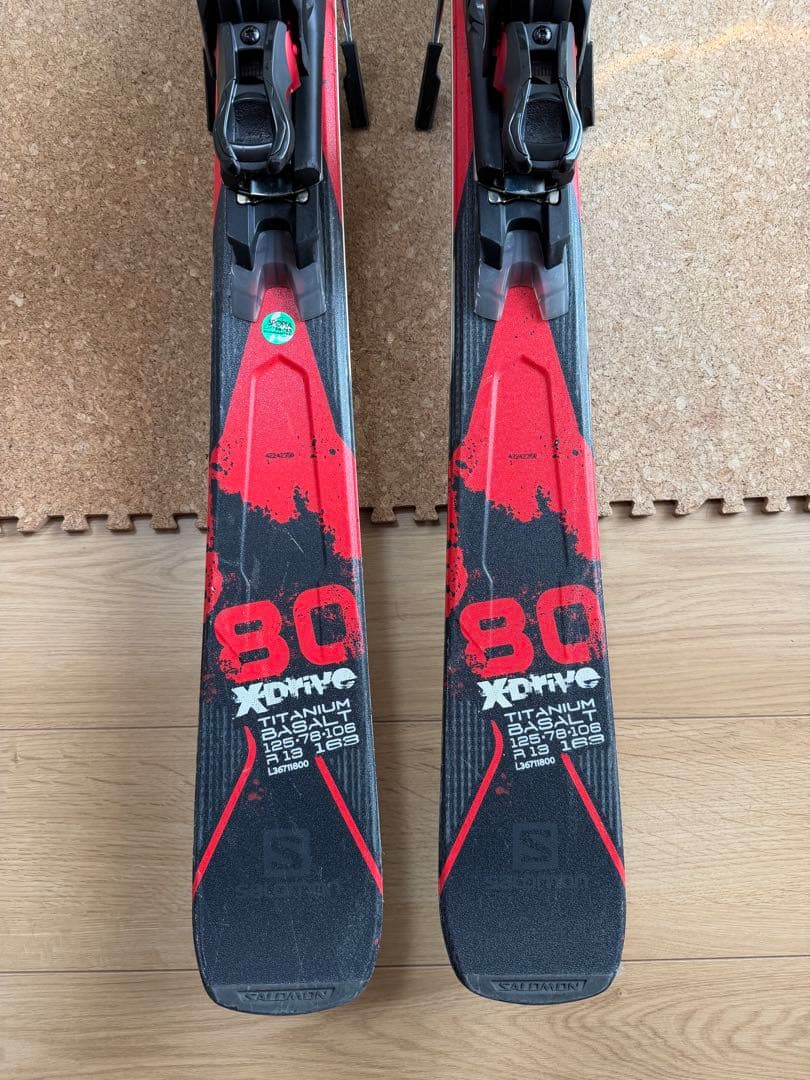 【中古】サロモン スキー板 X-Drive 163cm