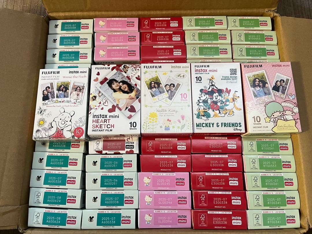 新品未開封　チェキフィルム　650枚