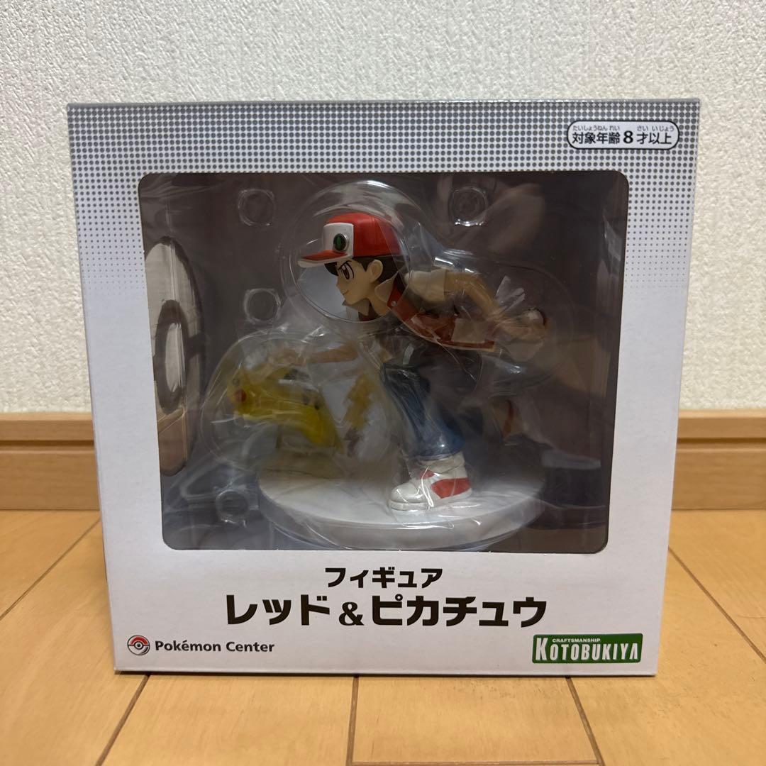 2019年ポケモンセンター限定 コトブキヤ フィギュア レッド&ピカチュウ