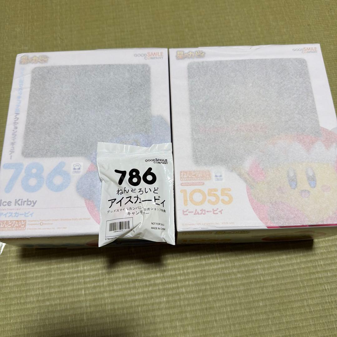アイスカービィ　ビームカービィ　ねんどろいど