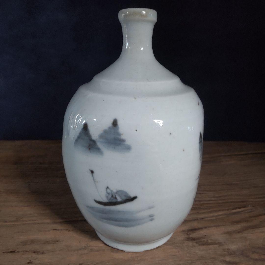 古伊万里 染付徳利 油壺親壺➁