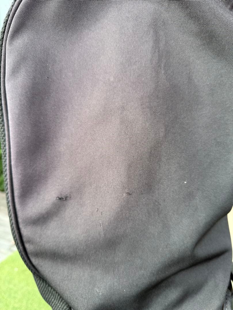 DESCENTE キャディバッグ 黒 スタンド付き