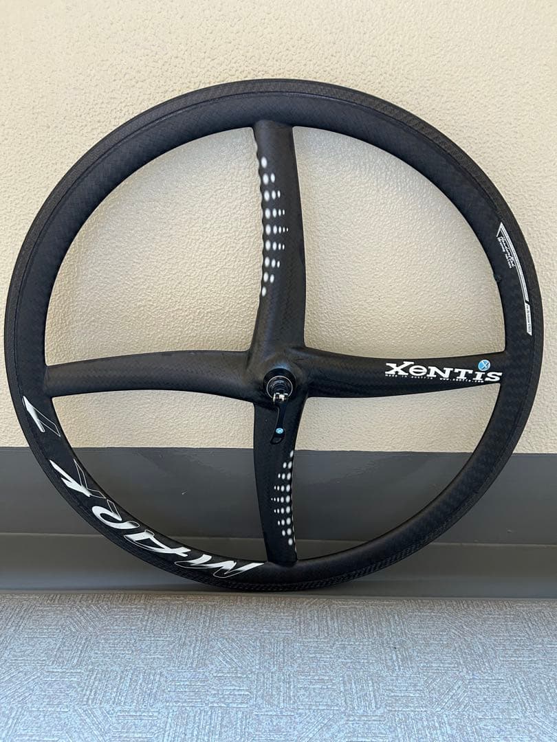 Xentis MARK1 カーボンホイール　フロント　バトンホイール