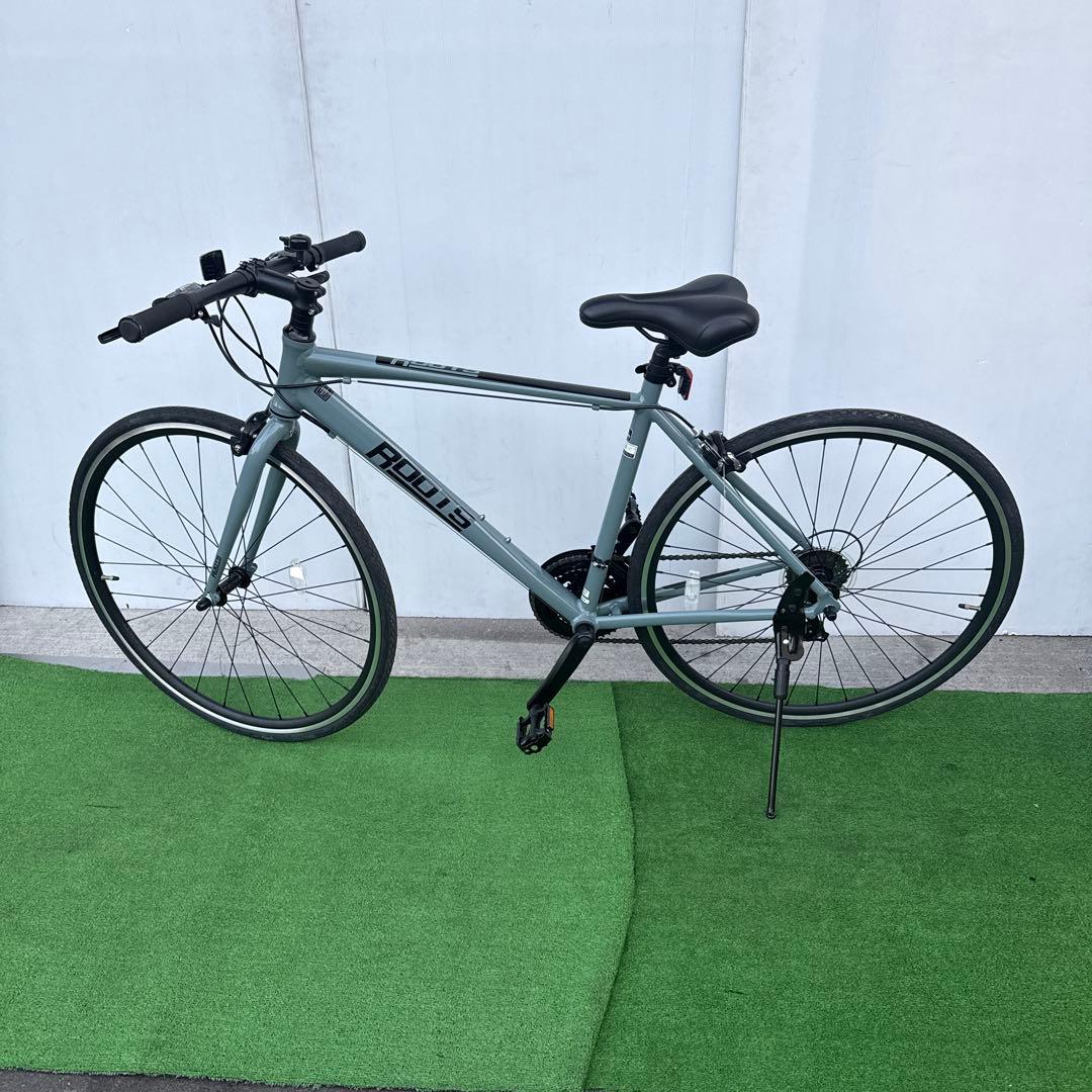 ROOTS クロスバイク Mサイズ　美品 ブルー