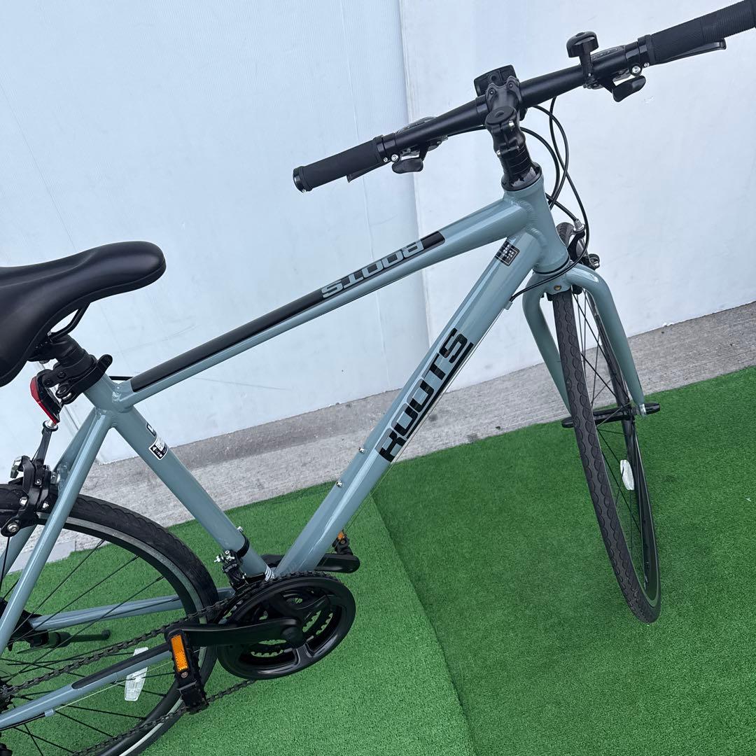 ROOTS クロスバイク Mサイズ　美品 ブルー