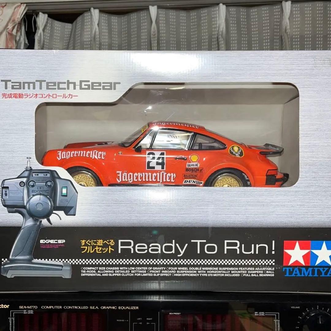 【新品・未開封】タミヤRCタムテックギア　 ポルシェ934オレンジ