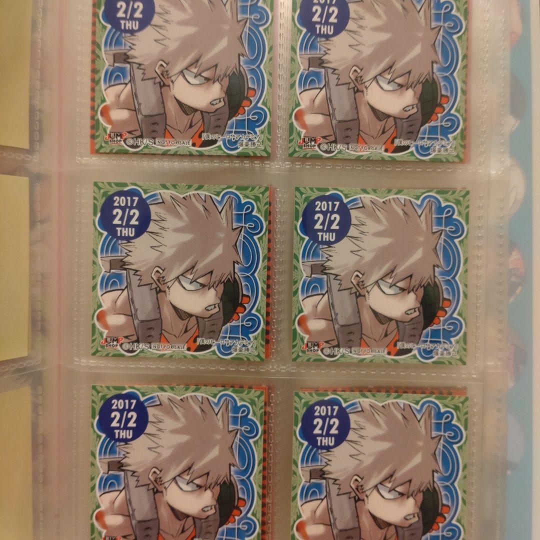 ヒロアカ365日ステッカーまとめ売り　爆豪勝己