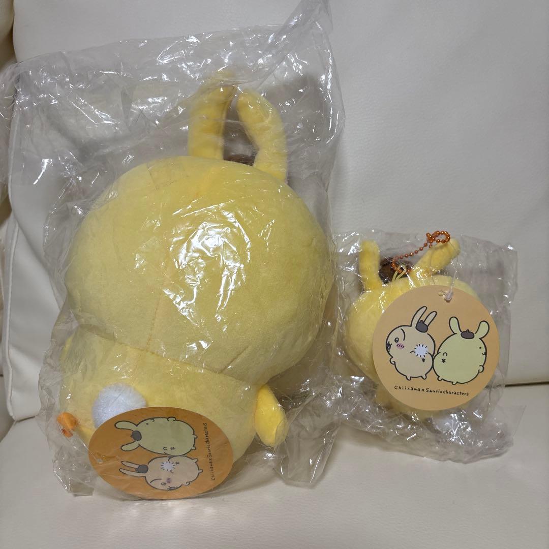 レア ちいかわ✕サンリオキャラクターズ ぷちミニマスコット ぬいぐるみS うさぎ