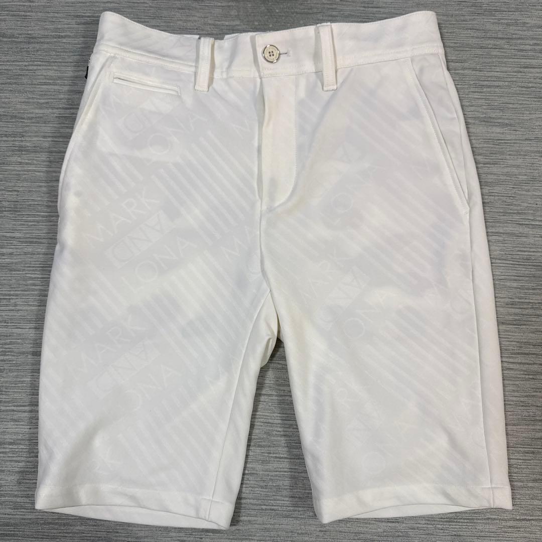 美品　MARK&LONA マークアンドロナ　ハーフパンツ44