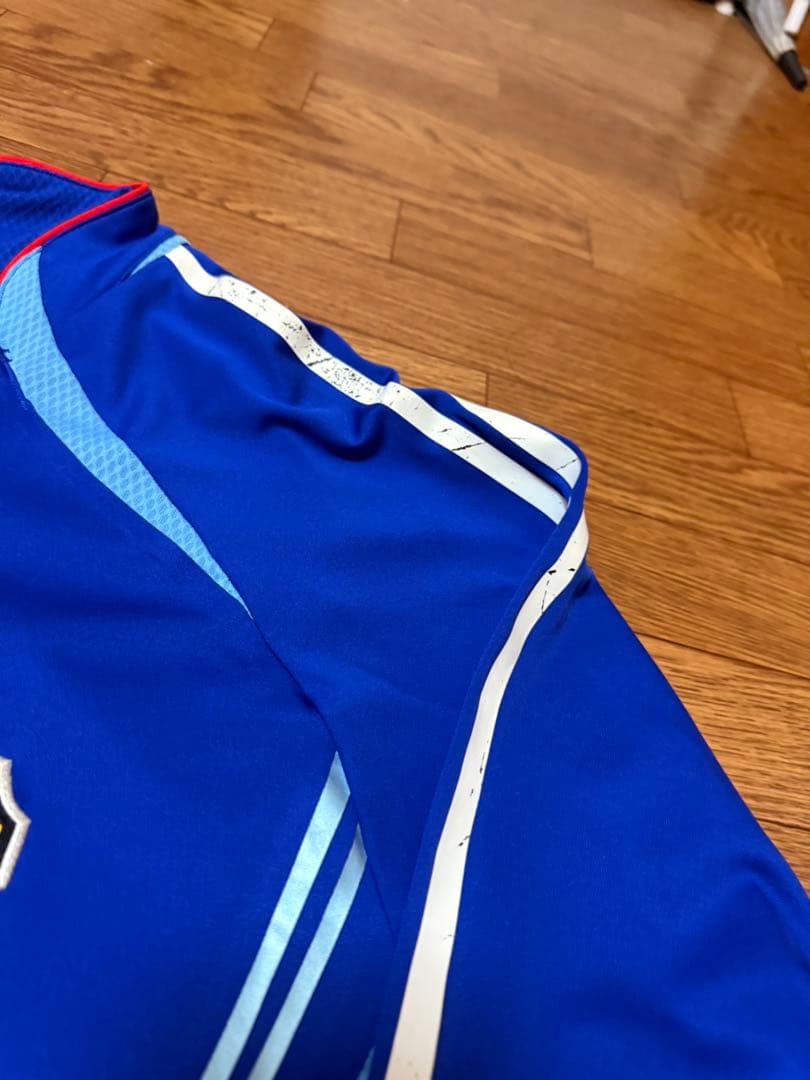 adidas 日本代表 長袖シャツ 青