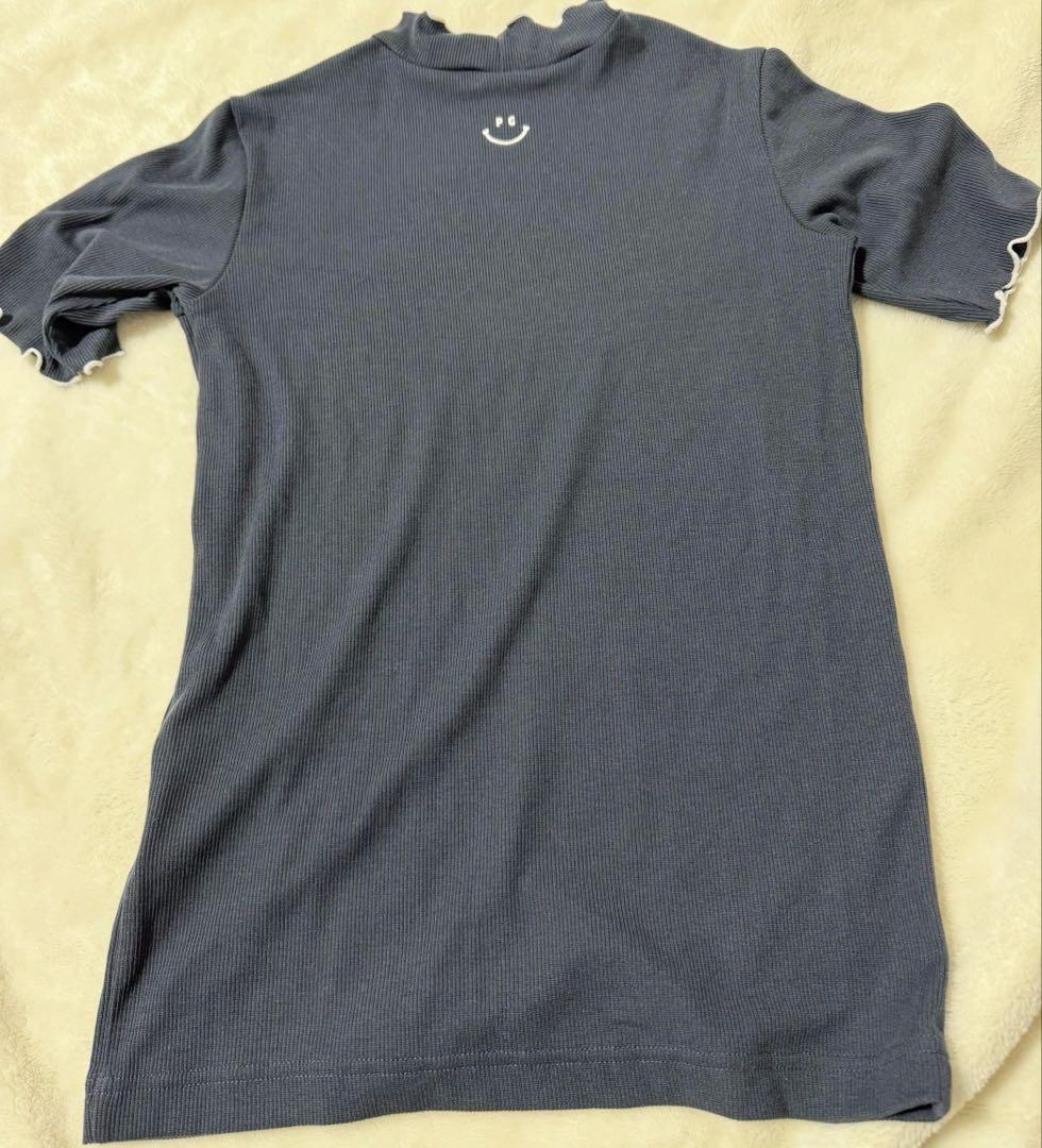 PEARLY GATES スパンフライス 半袖モックネックシャツ ★0サイズ★