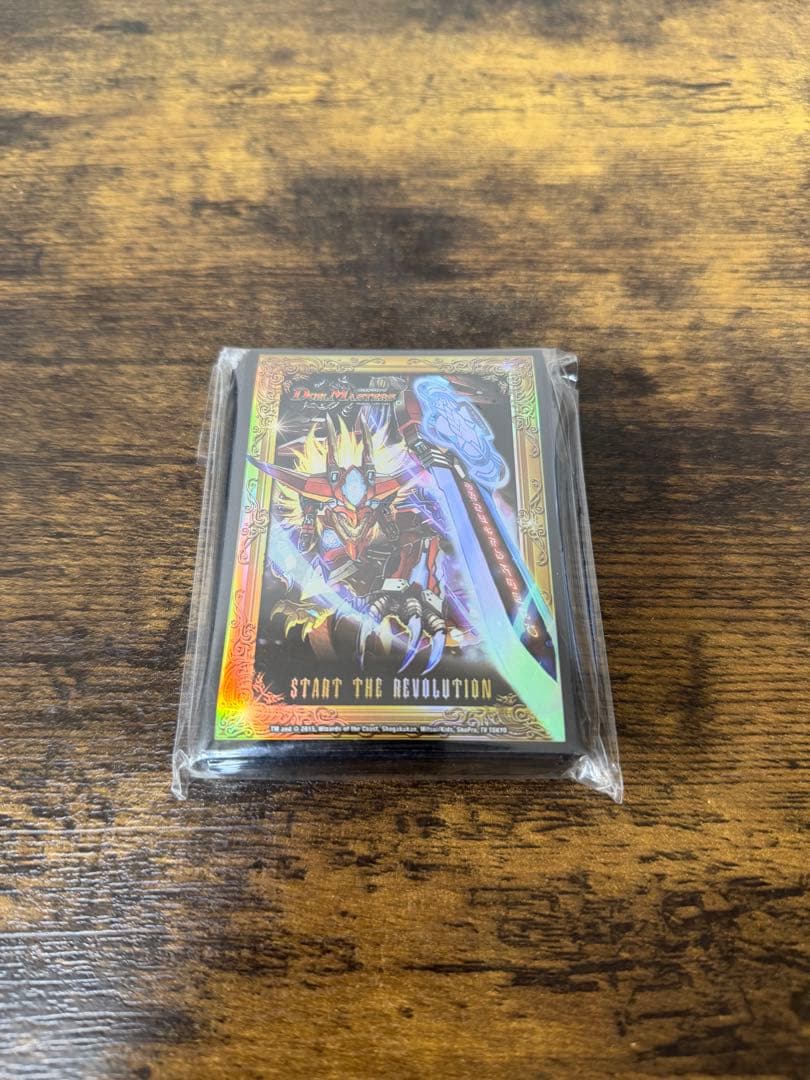 非売品　デュ円　スリーブ　燃える革命　ドギラゴン　デュエルマスターズ　デュエマ