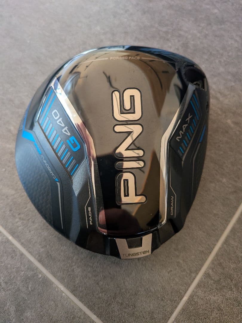 ●かなり美品　日本仕様●PING G440 MAX ドライバー10.5° ヘッド