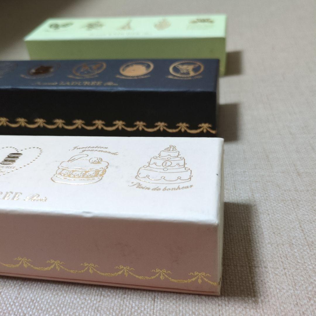 さとちん　Ladurée 木製スタンプセット 3個