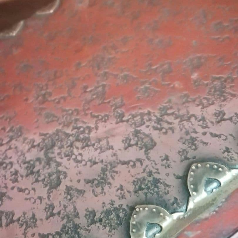 逸品　緋銅　毛織式　蓋物　小物入れ　松栄堂　明治金工　和骨董　骨董　アンティーク