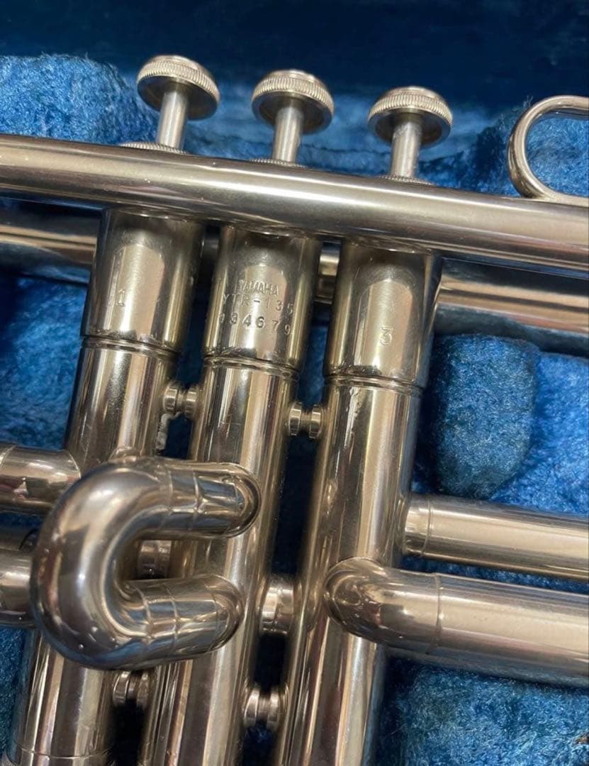 日本製 YAMAHA トランペット YTR-135 ハードケース・ミュート付