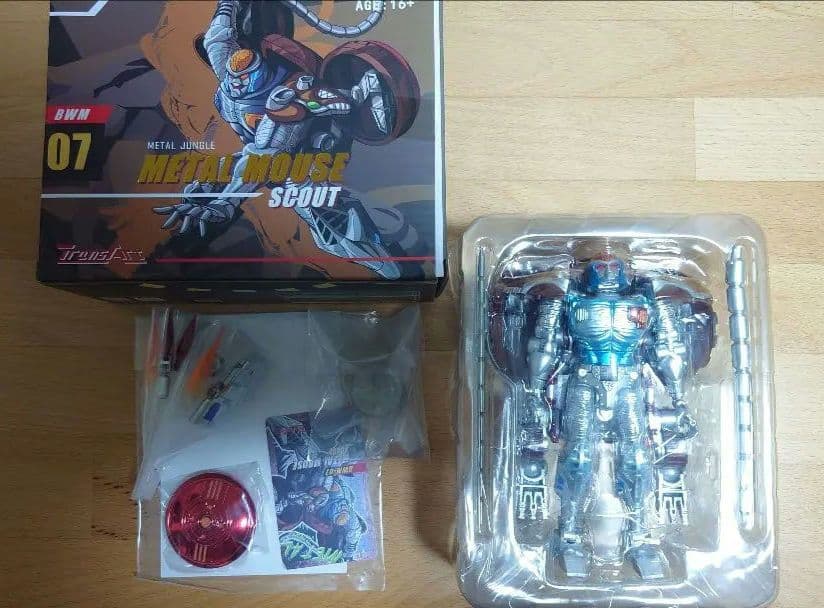 ゲームキャラクター TransArt BWM07 L MOUSE SCOUT