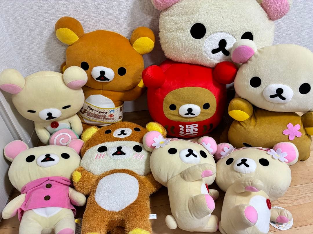 san-x　リラックマ コリラックマ　ぬいぐるみ 10体セット