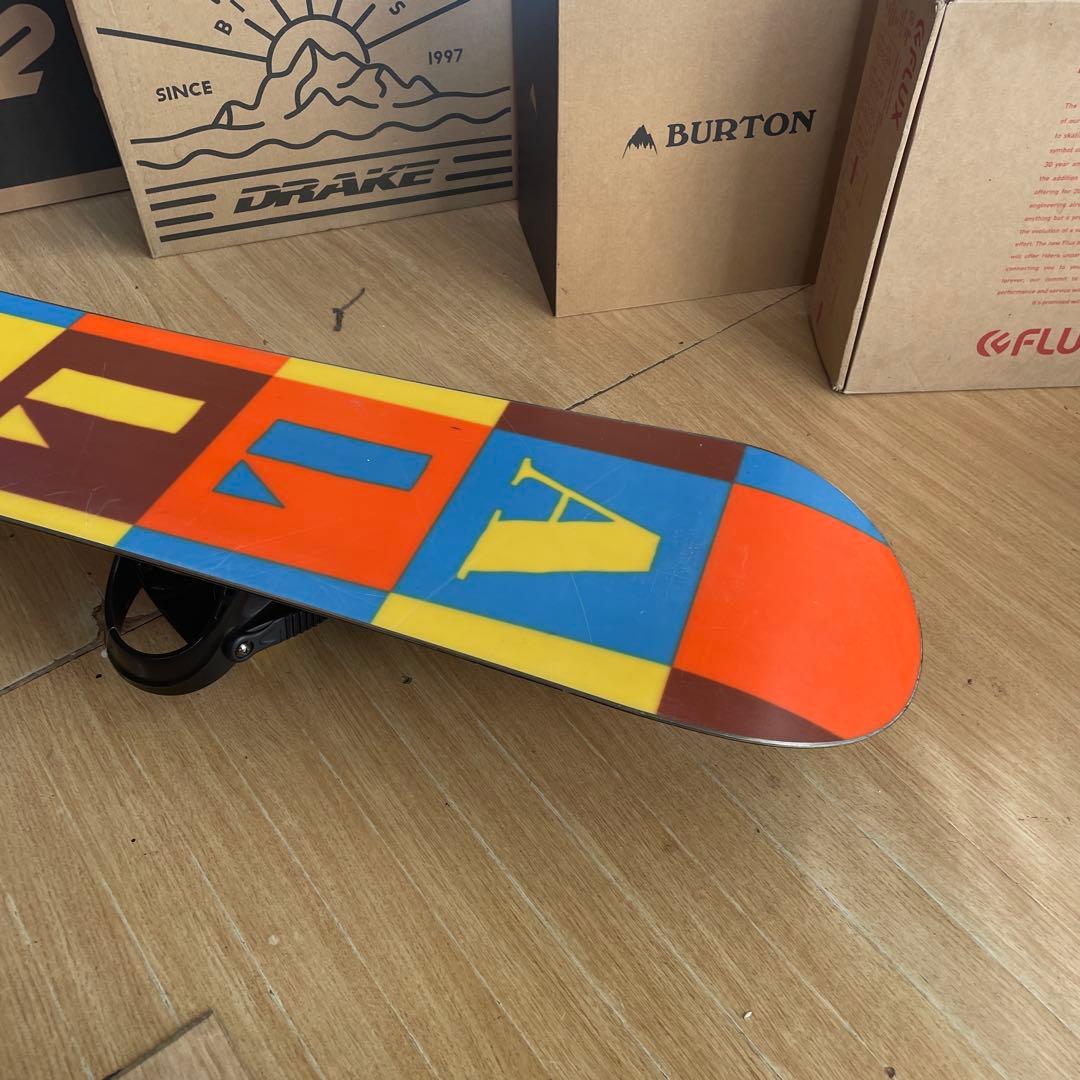 ALLIAN×NAKID　アライアン　バインディング付スノーボードセット