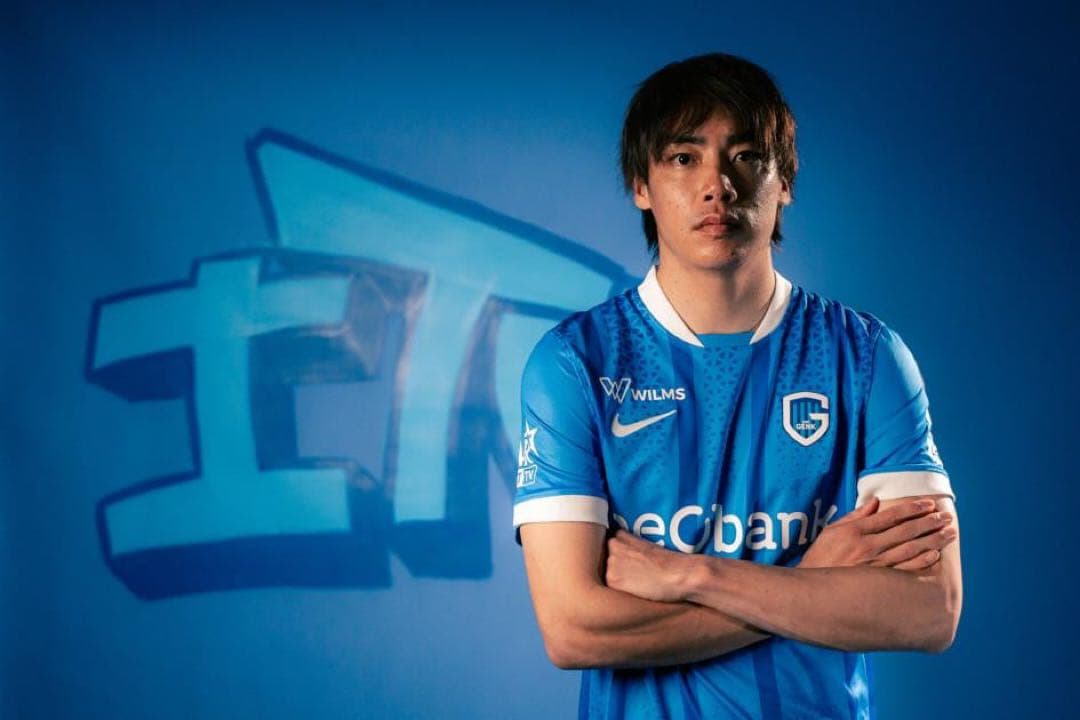 【新品未使用】伊東純也 ゲンク 25/26 ユニフォーム XLサイズ