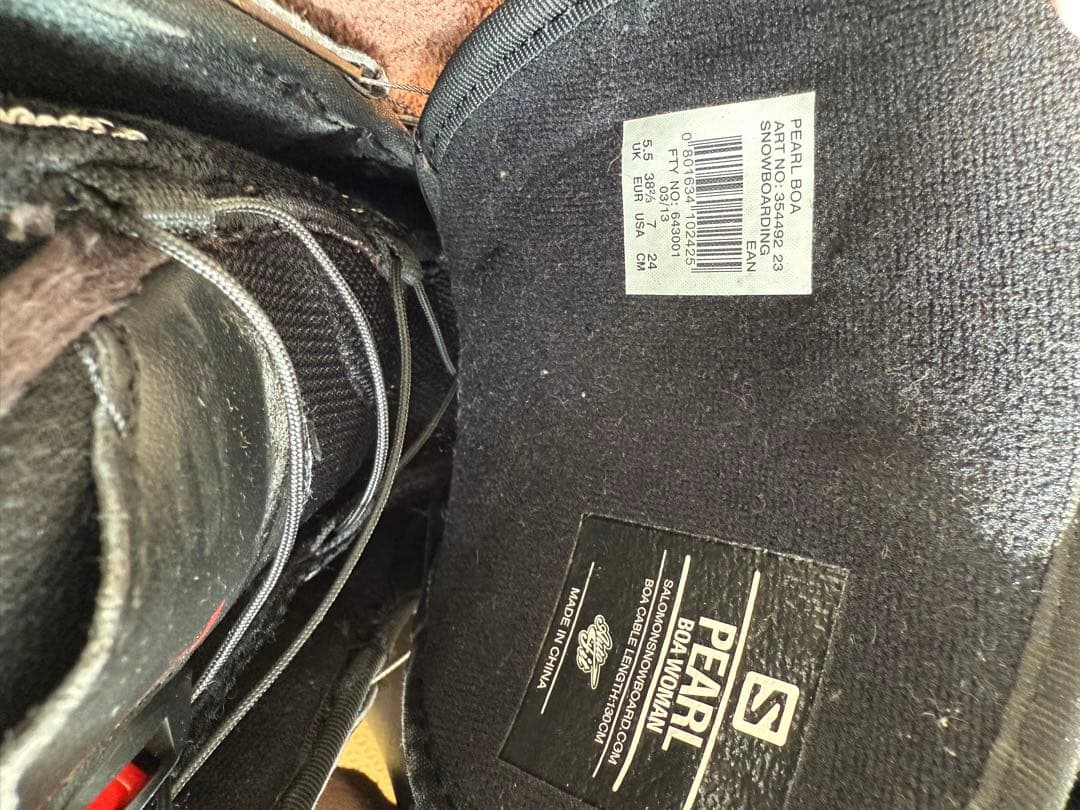 Salomon 女性用スノーボードブーツ 24cm