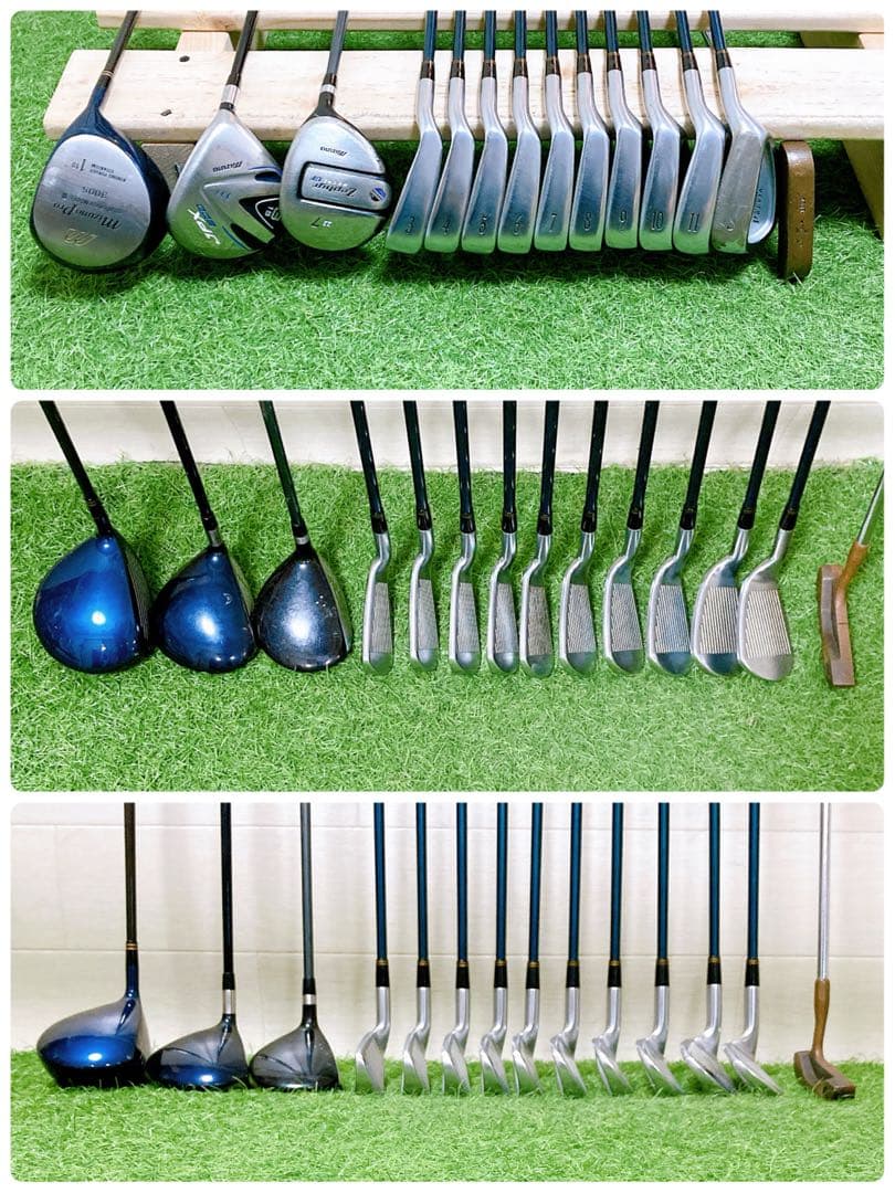 H4 ミズノ　初心者オススメ　ゴルフクラブセット　メンズ　14本