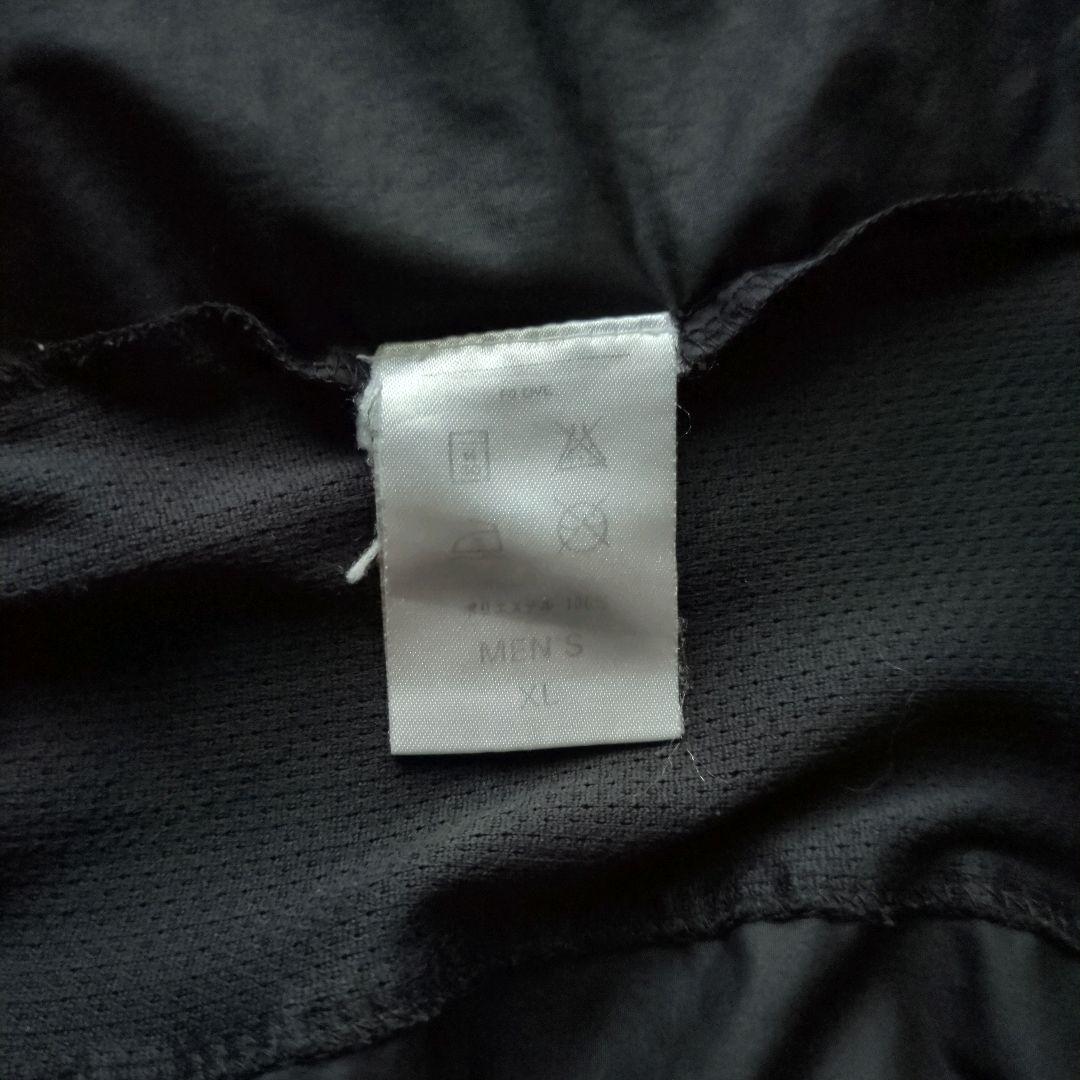 激レア 00s NIKE TEAM Vネック プルオーバー 黒 XL