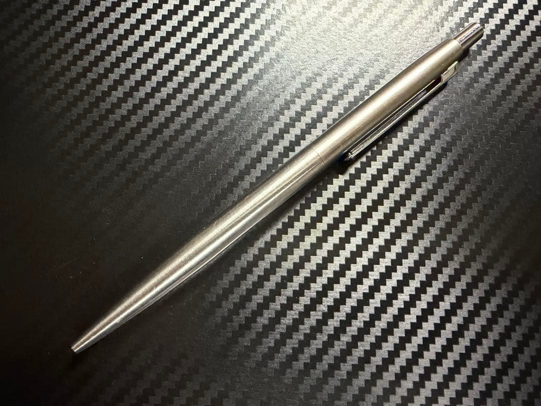 美品 モンブラン ノブレス スリムライン ボールペン ステンレススチール