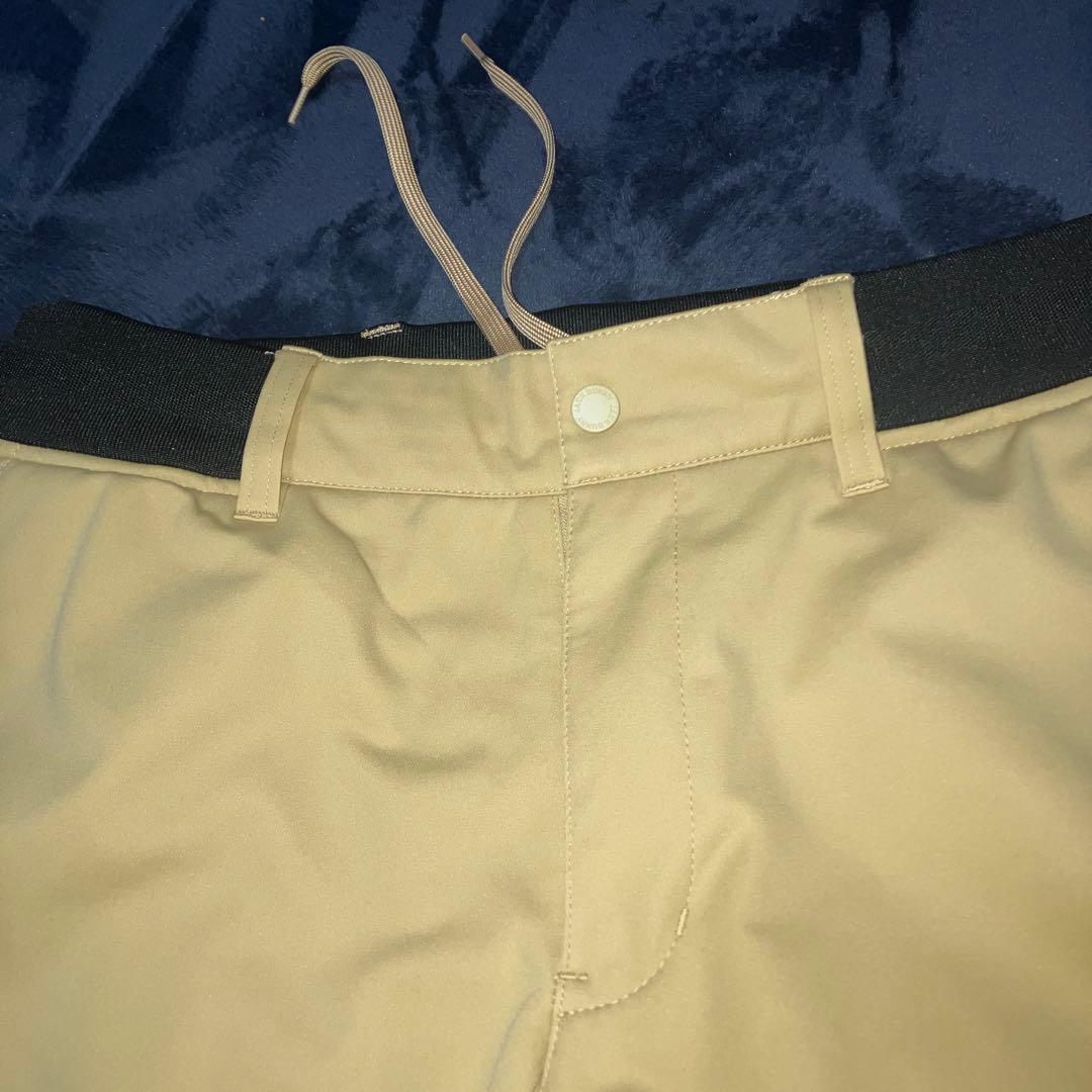 極美品 ジャックバニー 裏フリース 防寒 防風 ロングパンツ 撥水 ストレッチ