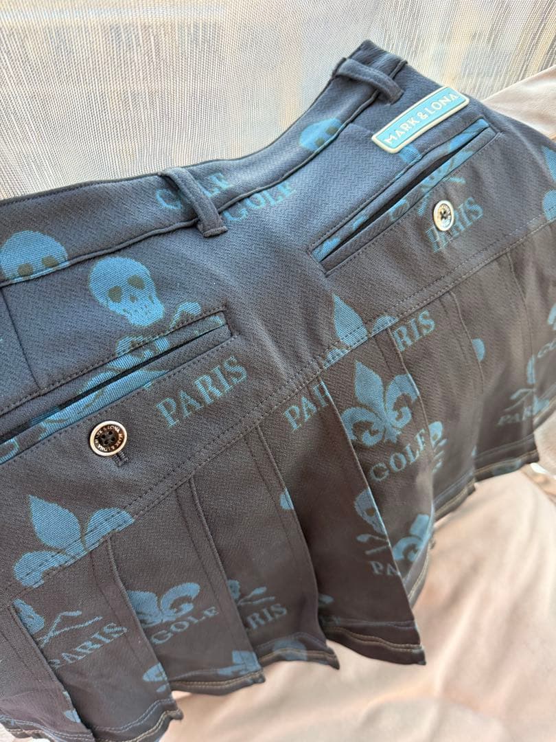 MARK & LONA スカル刺繍キャップ&スカート