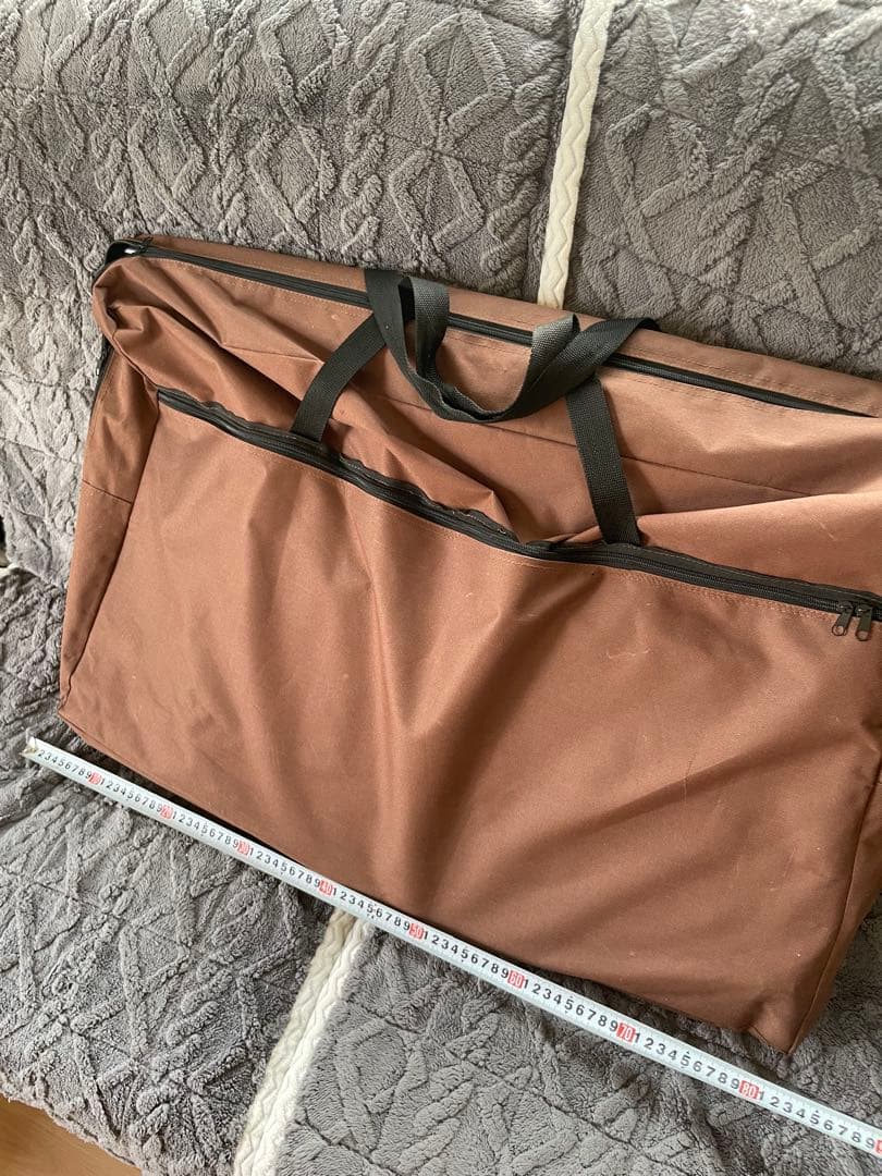 未使用品！　アルミ製折りたたみテーブルチェアセット