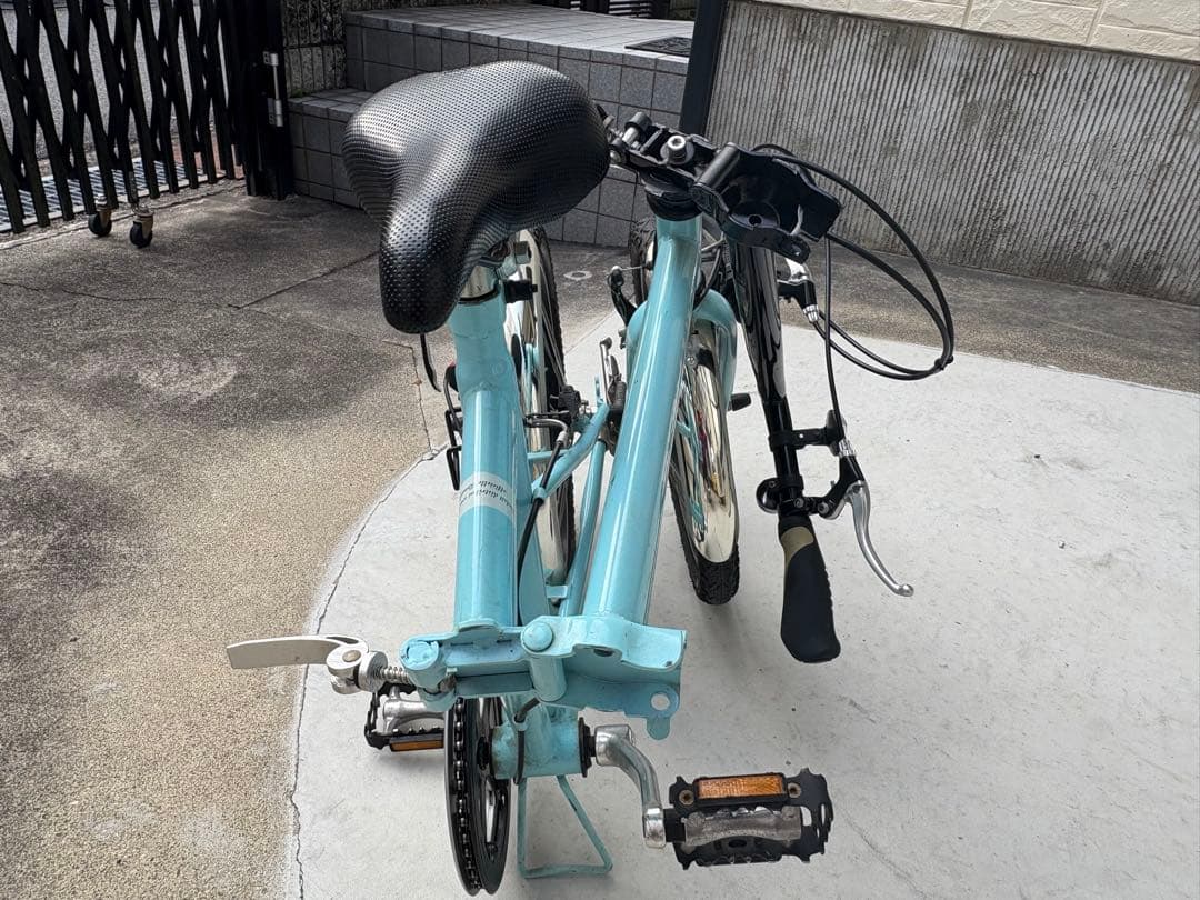 ルノー　renault 18インチ　6段変速折りたたみ自転車　中古美品おまけ付き